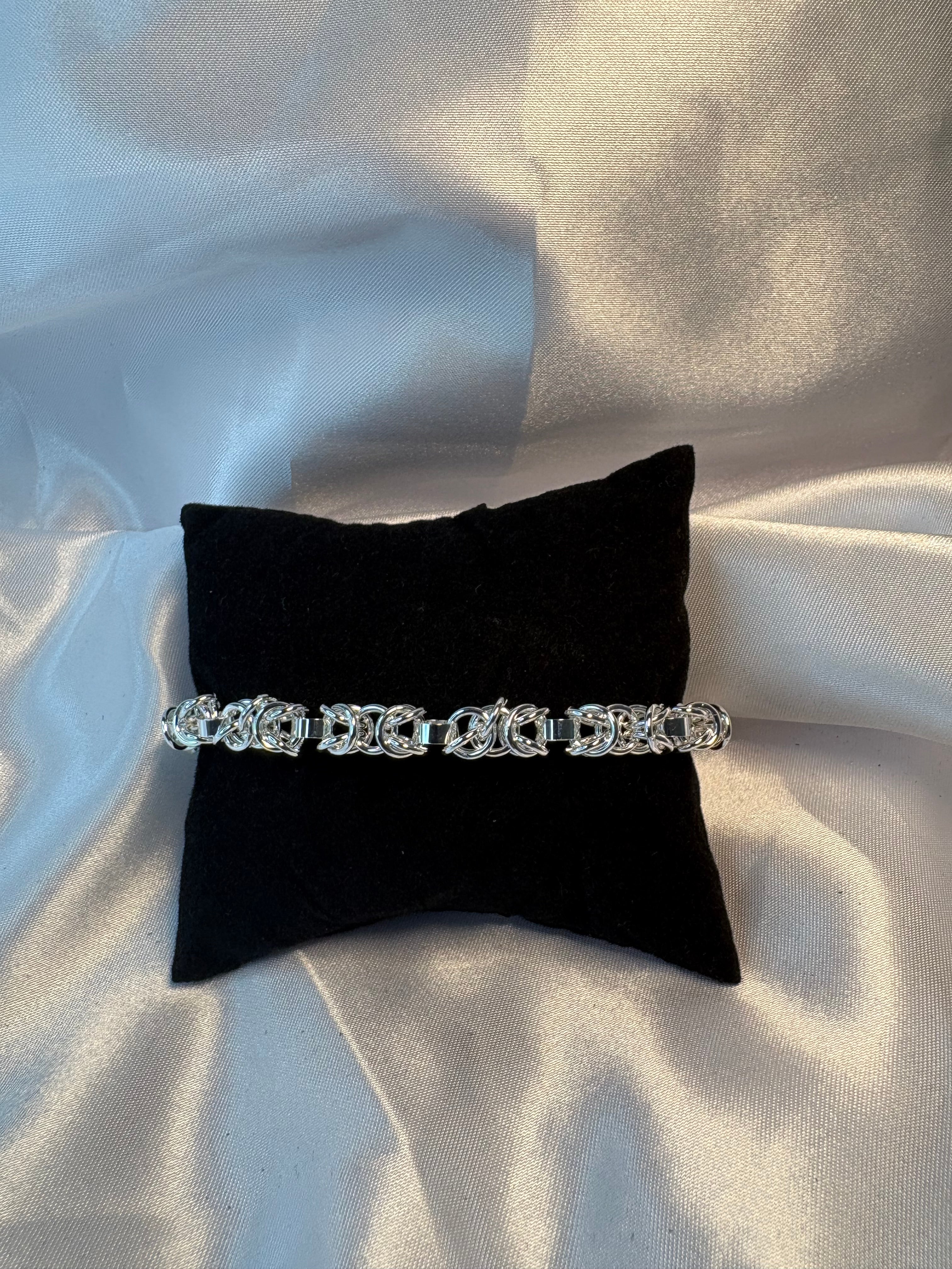 Kunstvolles Silber 925  Armband