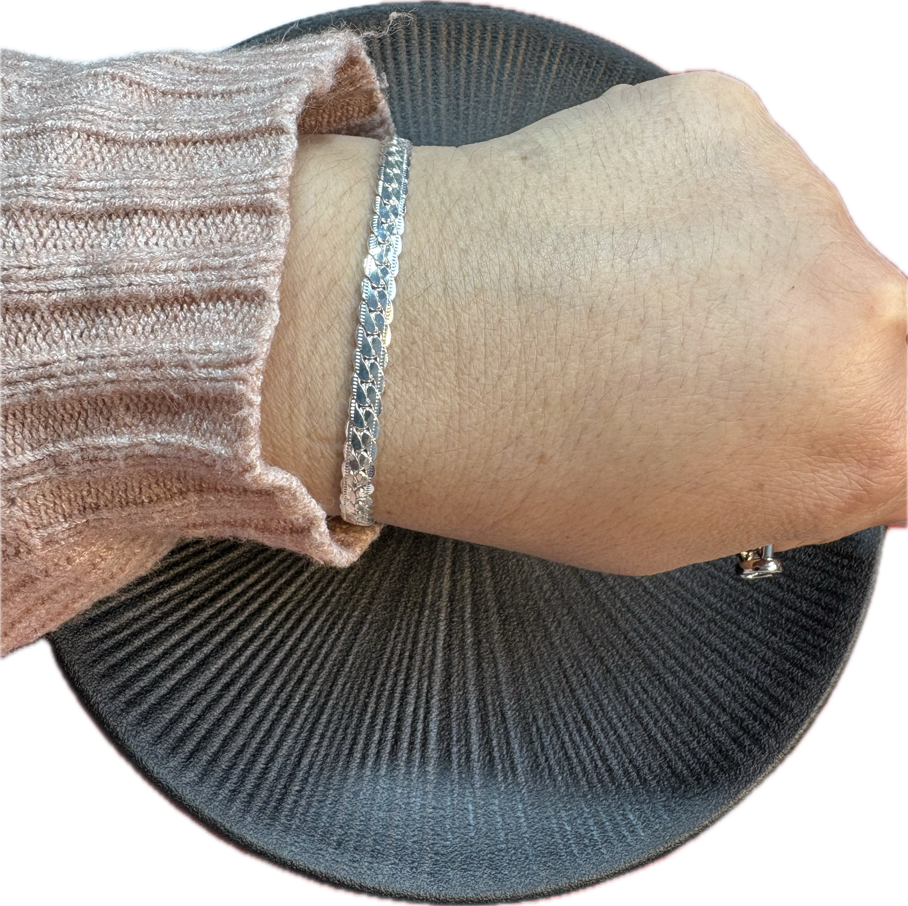 Schlichtes Sterling Silber 925 Armband (Kopie)