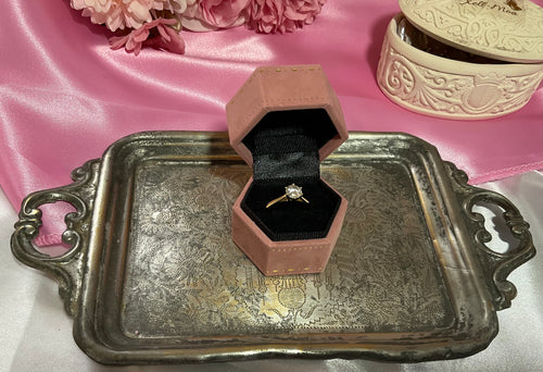 1 Karat Lab Diamond Solitär Ring