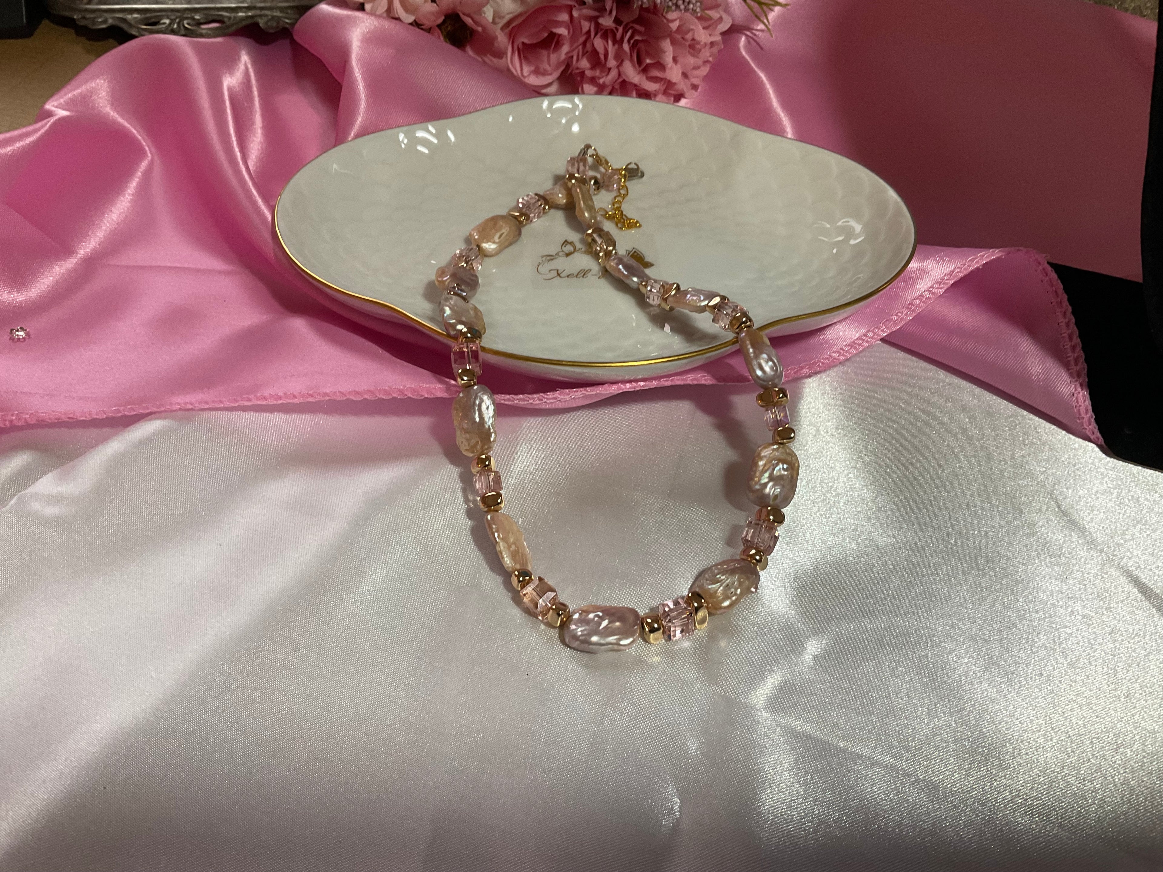 Barrock natürliche Perlenkette